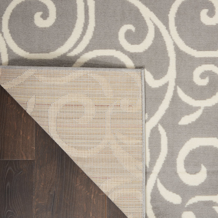 Winston Porter Thornlie Performance Gray Rug & Reviews Wayfair